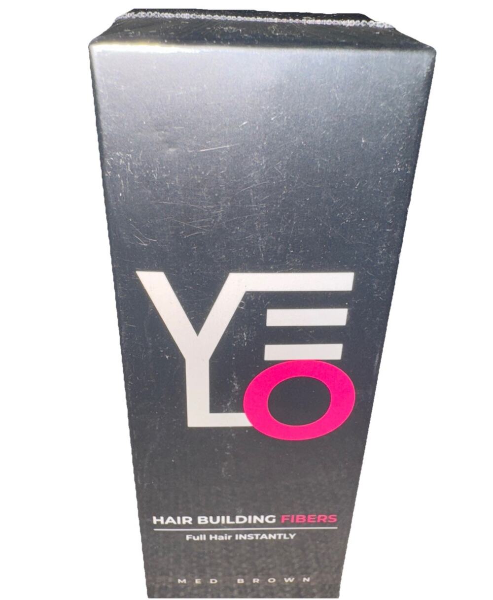 VELO Hair Building Fibers Medium Brown 30g Full Hair Instantly Sealed